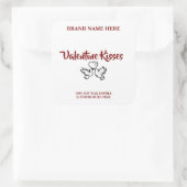 Custom Valentine Candle Labels – Love Birds Design (Tas)