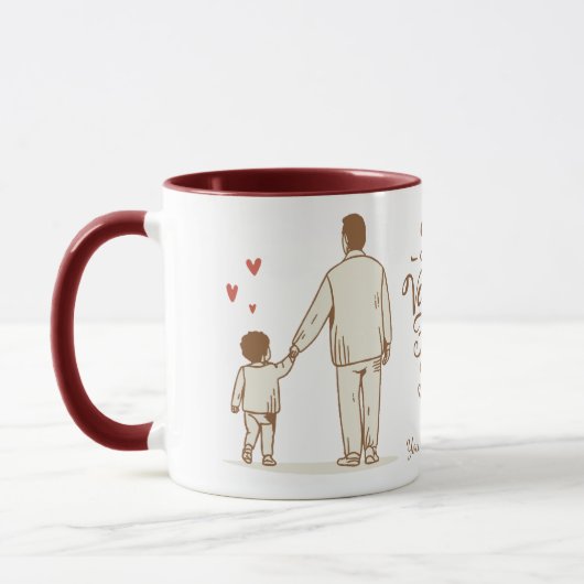 Custom Valentine Gift for Dad | Personalized Name  Mok (Links)