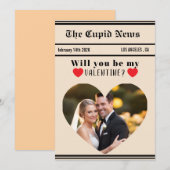 Custom Valentines Day Gift Idea, Printable Will  Feestdagenkaart (Voorkant / Achterkant)