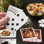Custom Valentines Day Poker Cards Pokerkaarten (Insitu)