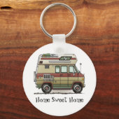 Custom Van Camper RV Sleutelhanger HSH (Voorkant)