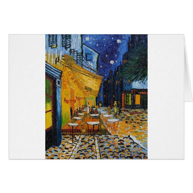 Custom Van Gogh Cafe Terrace  Fine Art (Voorkant Horizontaal)