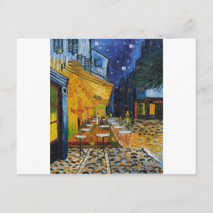 Custom Van Gogh Cafe Terrace  Fine Art Briefkaart