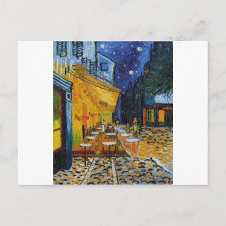 Custom Van Gogh Cafe Terrace Fine Art Briefkaart