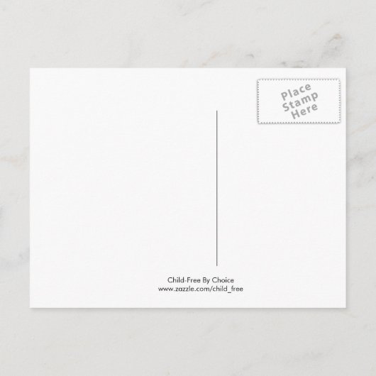 Custom Vasectomy Celebration Uitnodiging Briefkaart (Achterkant)