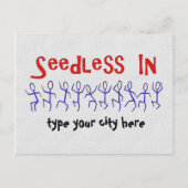 Custom Vasectomy Celebration Uitnodiging Briefkaart (Voorkant)