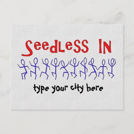 Custom Vasectomy Celebration Uitnodiging Briefkaart (Voorkant)