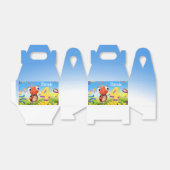 Custom Verjaardag Party box boy 4 yrs Lil’ Ladybug Bedankdoosjes (Uitgevouwen)