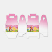Custom Verjaardag Party Box meisje 5 yrs Lil’ Lady Bedankdoosjes (Uitgevouwen)