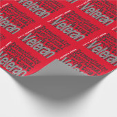 CUSTOM Veteran Buitengewoon Cadeaupapier (Hoek)