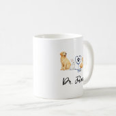 Custom Veterinarian | Personalized  Doctor’s Day Koffiemok (Voorkant rechts)