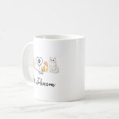 Custom Veterinarian | Personalized  Doctor’s Day Koffiemok (Voorkant links)