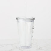 Custom Veterinary Tech Vet Assistant Acryl Drinkbeker (Rechts)