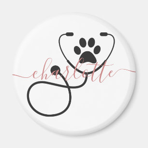 Custom Veterinary Tech Vet Assistant Magneet