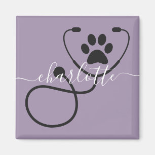 Custom Veterinary Tech Vet Assistant Magneet
