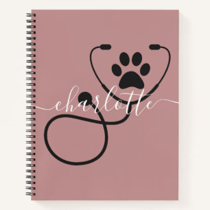 Custom Veterinary Tech Vet Assistant Notitieboek
