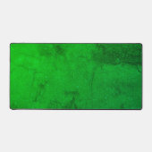 Custom Vibrant Green Desk Mat - Uniek & Stijlvol (Voorkant)