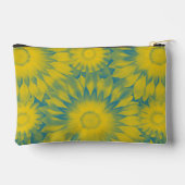 Custom Vibrant Sunflower Tie-Dye Art Etui (Achterkant)