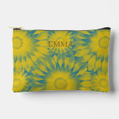 Custom Vibrant Sunflower Tie-Dye Art Etui (Voorkant)