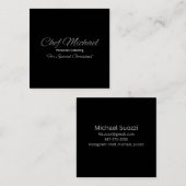 Custom Vierkante Visitekaartjes, Elegante Matte Ka Vierkante Visitekaartje (Voorkant / Achterkant)