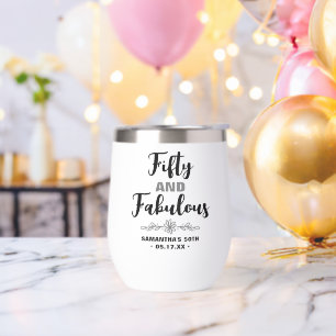 Custom Vijftig en Fabulous Elke mijlpaal verjaar