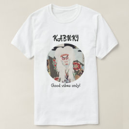 Custom Vintage Aesthetic Japanese Kabuki Theater T-shirt