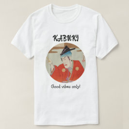 Custom Vintage Aesthetic Japanese Kabuki Theater T-shirt