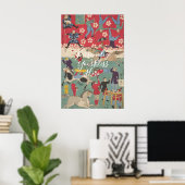 CUSTOM Vintage Japanese Circus Art Print  (Thuiskantoor)