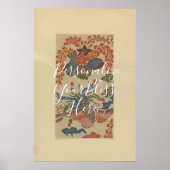 ※CUSTOM Vintage Okinawan Bingata Pattern Print  (Voorkant)