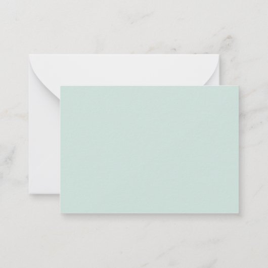 Custom Violetear Hummingbird Notitiekaartje (Achterkant)