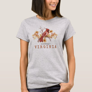 Custom Virginia Kardinaal  T-shirt