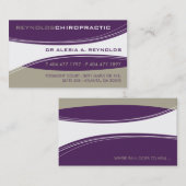 CUSTOM VISITEKAARTJE:: contempo - Alesia V1 Visitekaartje (Voorkant / Achterkant)