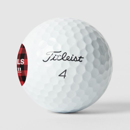 CUSTOM voeg je eigen initialen toe Golfballen (Logo)