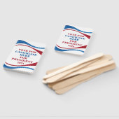 Custom Voeg je eigen President 2024 kandidatenrall Handwaaier (Niet-gemonteerd)