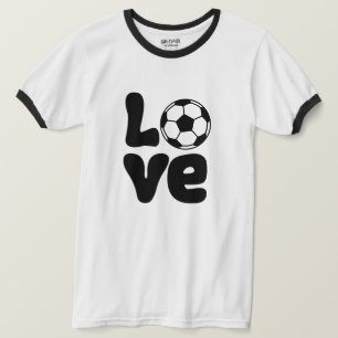 Custom Voetbal Fan T-Shirt Leuk Spel Dag Outfit