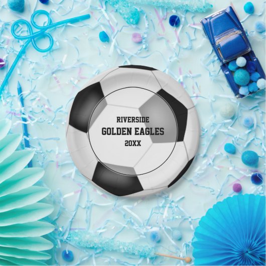 Custom Voetbal Party Sport Banket Papier bord (Feest)