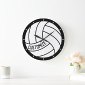 Custom Volleyball Player/Team Name or Text Sports Grote Klok (Huis)