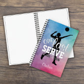 Custom Volleyball Rainbow Senior Class of Notitieboek