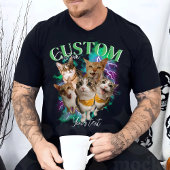 Custom Vriendin Face Bootleg Rap T-shirt