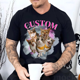 Custom Vriendin Face Bootleg Rap T-shirt