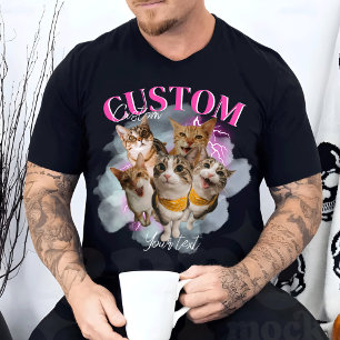 Custom Vriendin Face Bootleg Rap T-shirt