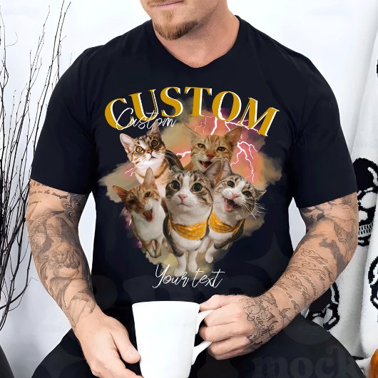 Custom Vriendin Face Bootleg Rap T-shirt