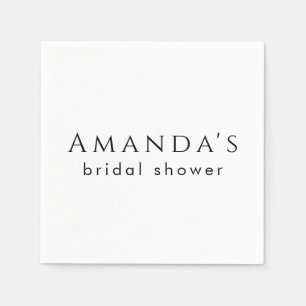 Custom Vrijgezellenfeest Bachelorette Party Minima Servet