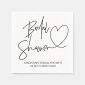 Custom Vrijgezellenfeest Party Decor Cocktail serv Servet (Voorkant)