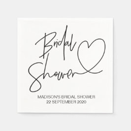 Custom Vrijgezellenfeest Party Decor Cocktail serv Servet