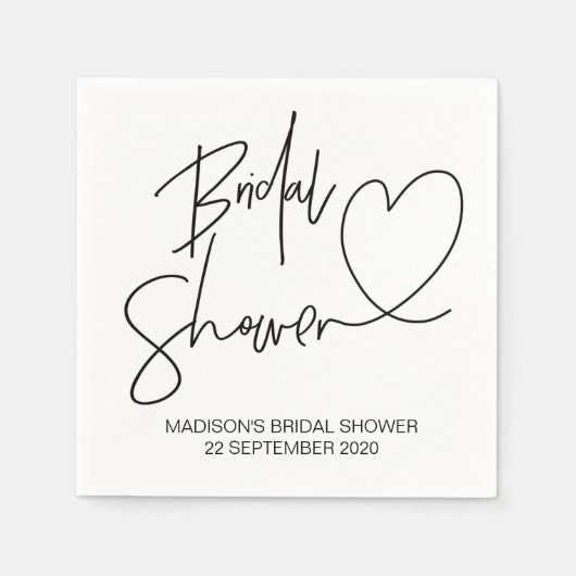 Custom Vrijgezellenfeest Party Decor Cocktail serv Servet (Voorkant)