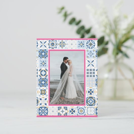 Custom Vrijgezellenfeest Photo Card Susan 4,25 x 5 Kaart (Staand voorkant)