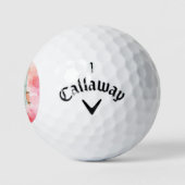 Custom vrouwen beste vriend golfballen (Logo)