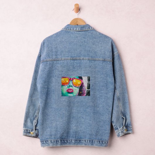 Custom Vrouwen Denim Jas (Jean Jas), Denim Denim Jacket (Hangar)