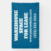 Custom Warehouse Space Lease Banner (Verticaal)